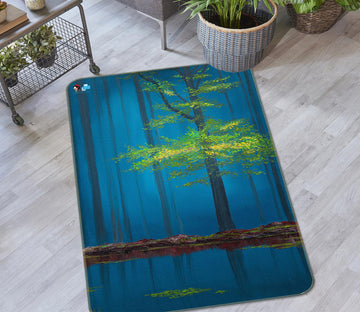3D Tree 18102 Marina Zotova Rug Non Slip Rug Mat