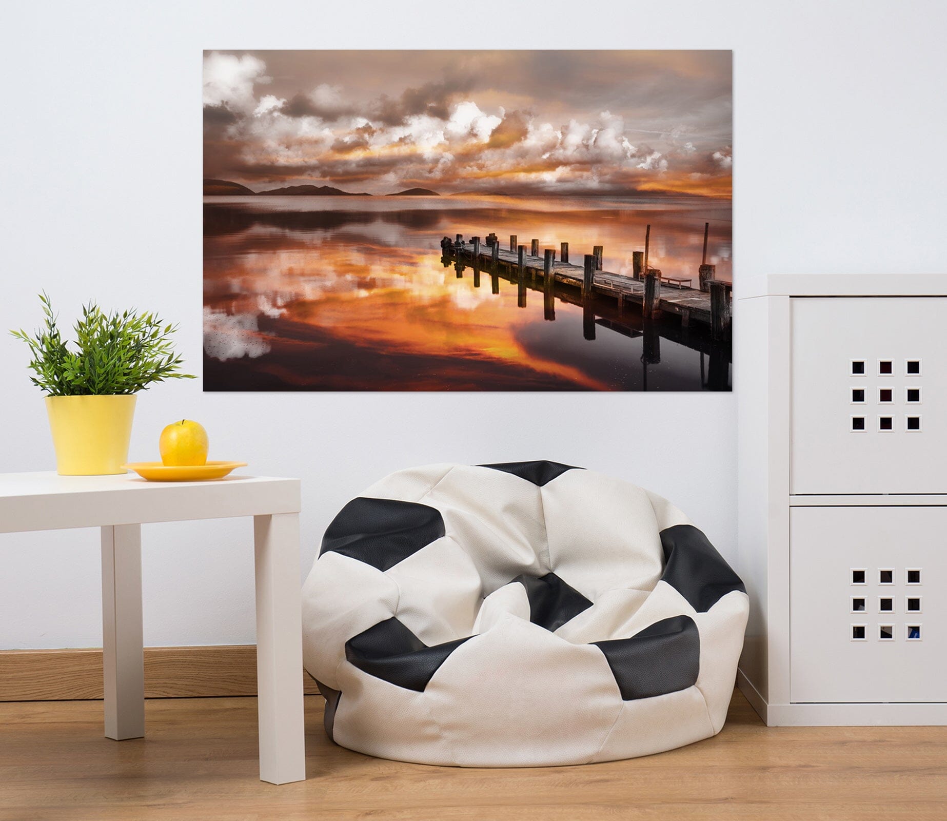 3D River Bridge 206 Marco Carmassi Wall Sticker Wallpaper AJ Wallpaper 2 