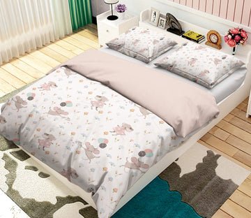3D Mouse Balloon 200 Uta Naumann Bedding Bed Pillowcases Quilt Quiet Covers AJ Creativity Home 