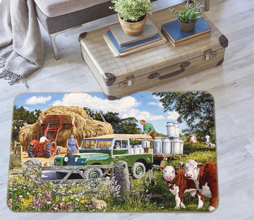 3D Collecting The Churns 1064 Trevor Mitchell Rug Non Slip Rug Mat Mat AJ Creativity Home 