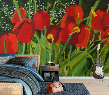 3D Wild Flowers 161 Allan P. Friedlander Wall Mural Wall Murals Wallpaper AJ Wallpaper 2 