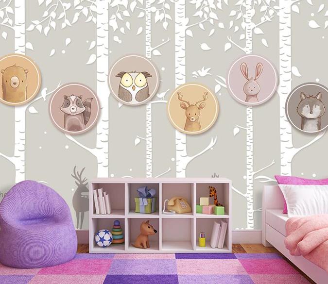 3D Animal Cute 1392 Wall Murals Wallpaper AJ Wallpaper 2 