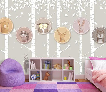 3D Animal Cute 1392 Wall Murals Wallpaper AJ Wallpaper 2 