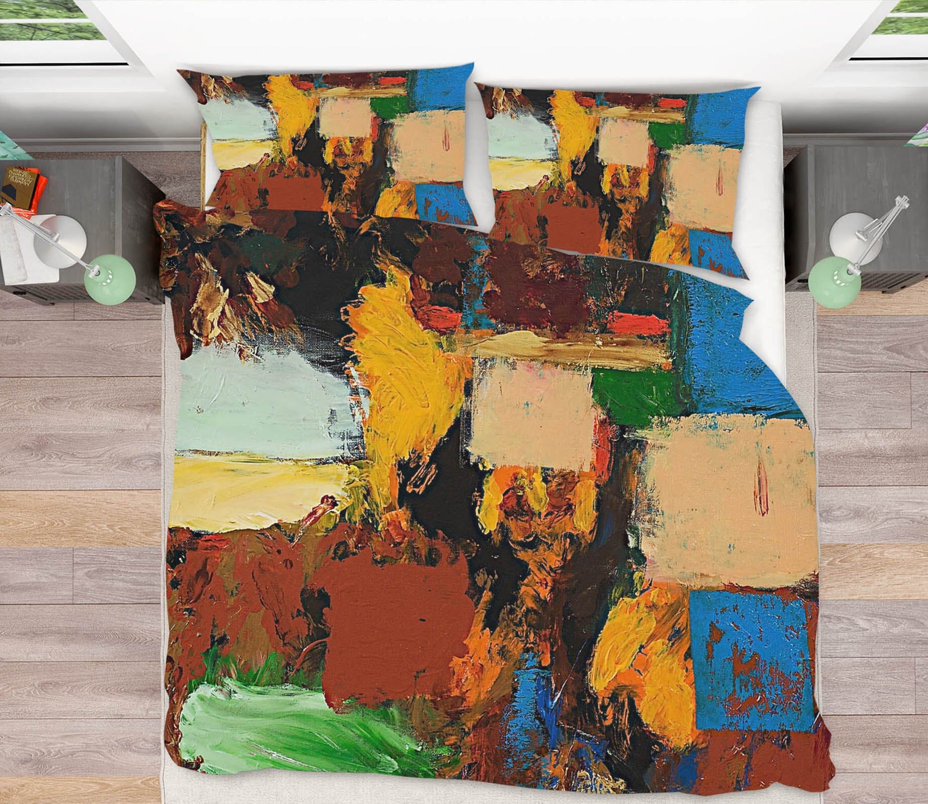 3D Color Oil Painting 106 Allan P. Friedlander Bedding Bed Pillowcases Quilt Quiet Covers AJ Creativity Home 