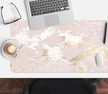 3D Light Pink Texture 18047 Desk Mat