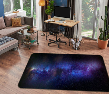 3D Starry Sky 36077 Non Slip Rug Mat