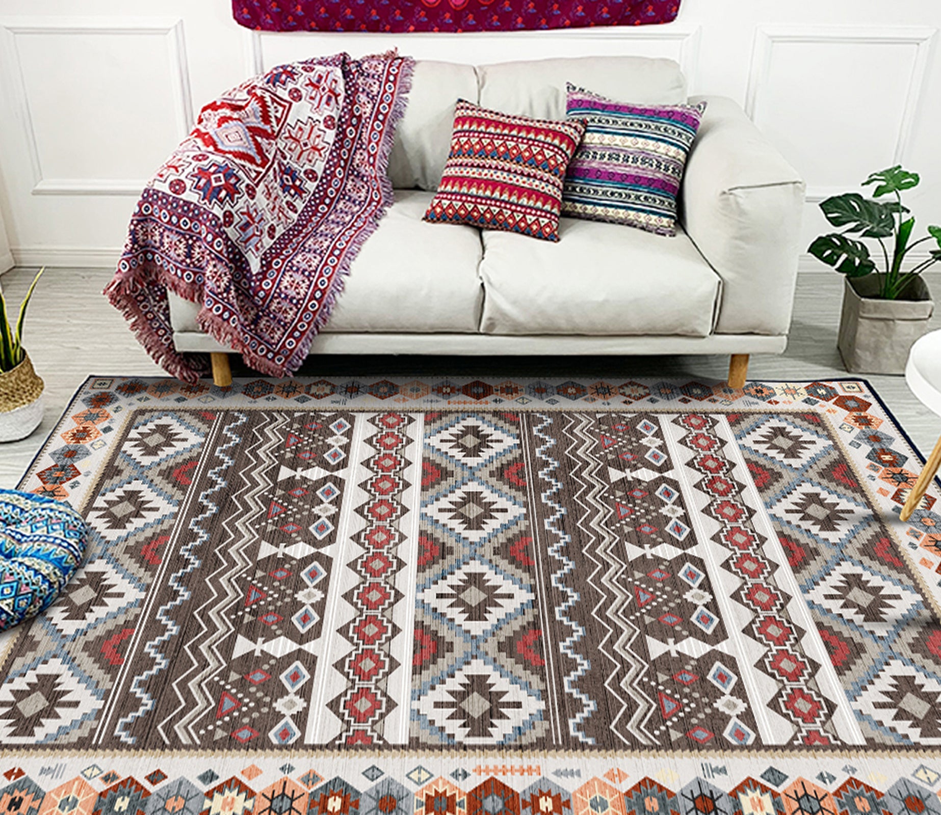 3D Color Pattern WG539 Non Slip Rug Mat Mat AJ Creativity Home 