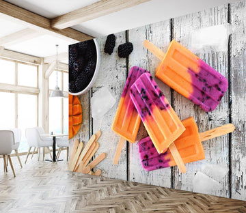 3D Orange Ice Cream 645 Wallpaper AJ Wallpaper 2 