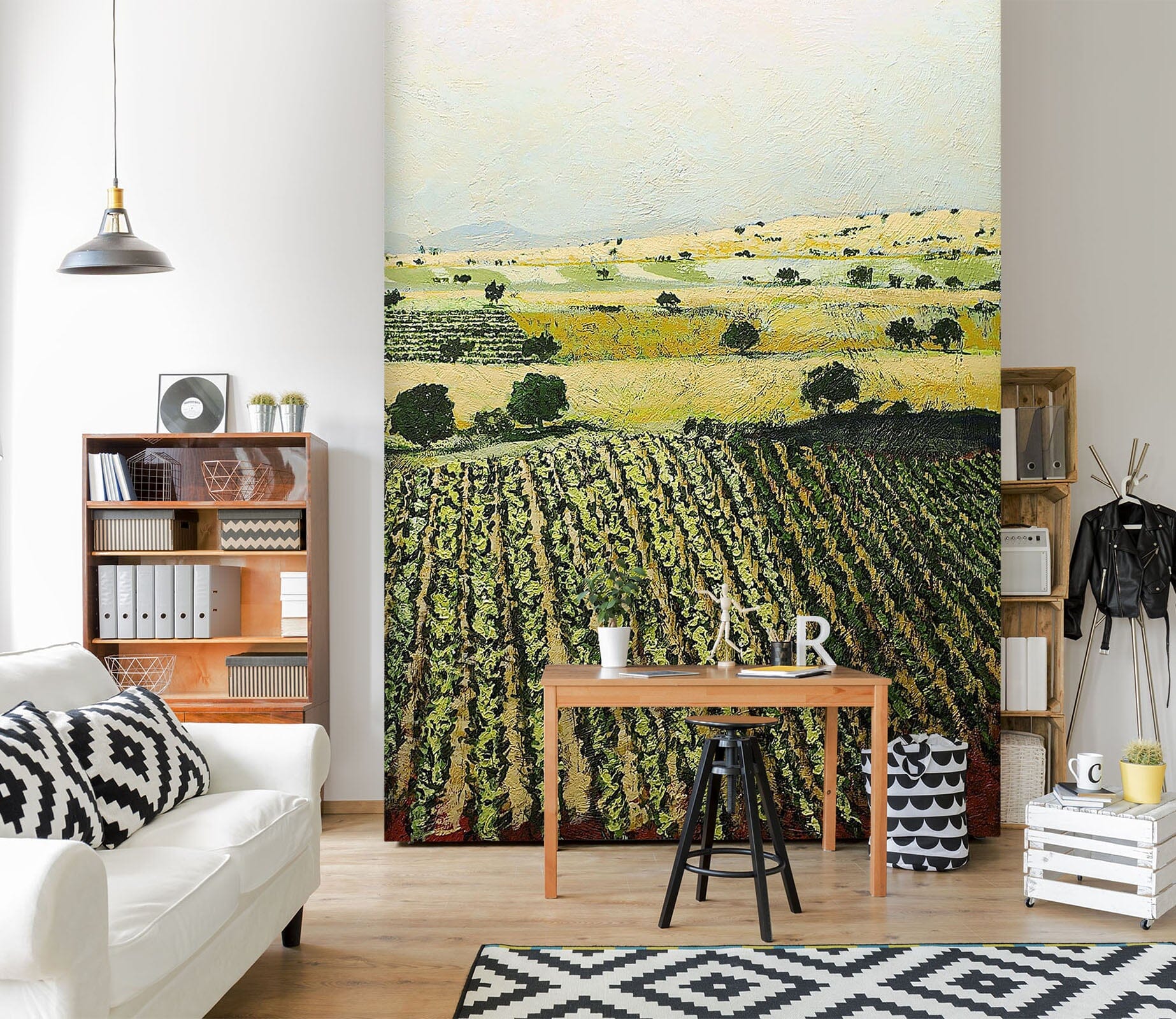 3D Golden Field 253 Allan P. Friedlander Wall Mural Wall Murals Wallpaper AJ Wallpaper 2 