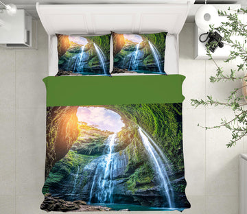 3D Cave 15149 Bed Pillowcases Quilt