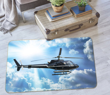 3D Helicopter 38211 Vehicle Non Slip Rug Mat