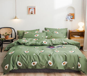 3D Avocado 17056 Bed Pillowcases Quilt