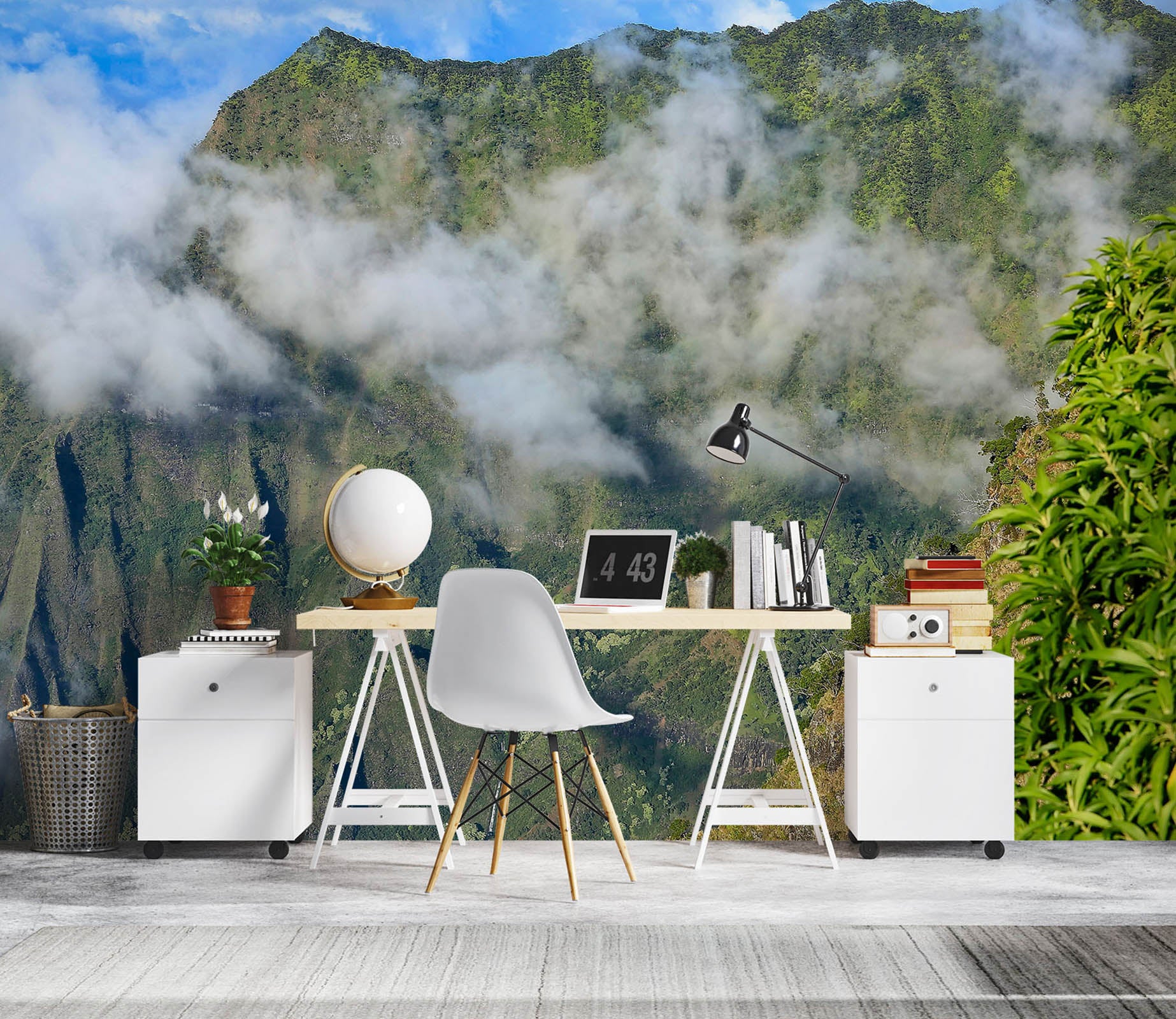 3D Mountain Rock 11185 Kathy Barefield Wall Mural Wall Murals