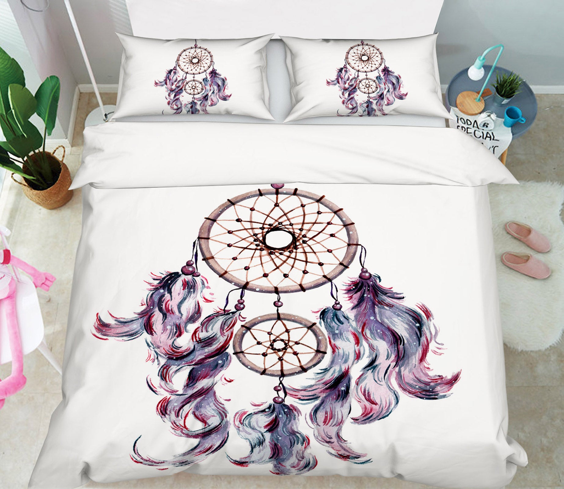 3D Dreamcatcher 14215 Bed Pillowcases Quilt