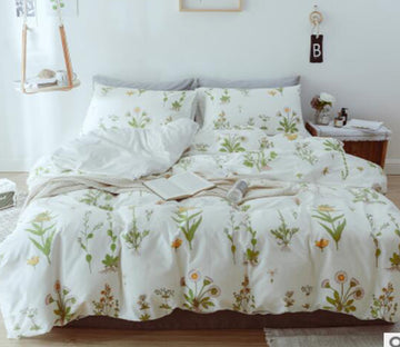 3D Floret 14069 Bed Pillowcases Quilt