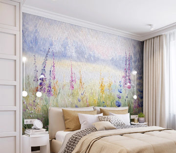 3D Oil Painting Flower WC1018 Wall Murals