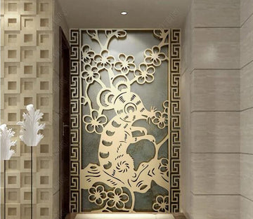 3D Golden Mouse WC282 Wall Murals Wallpaper AJ Wallpaper 2 