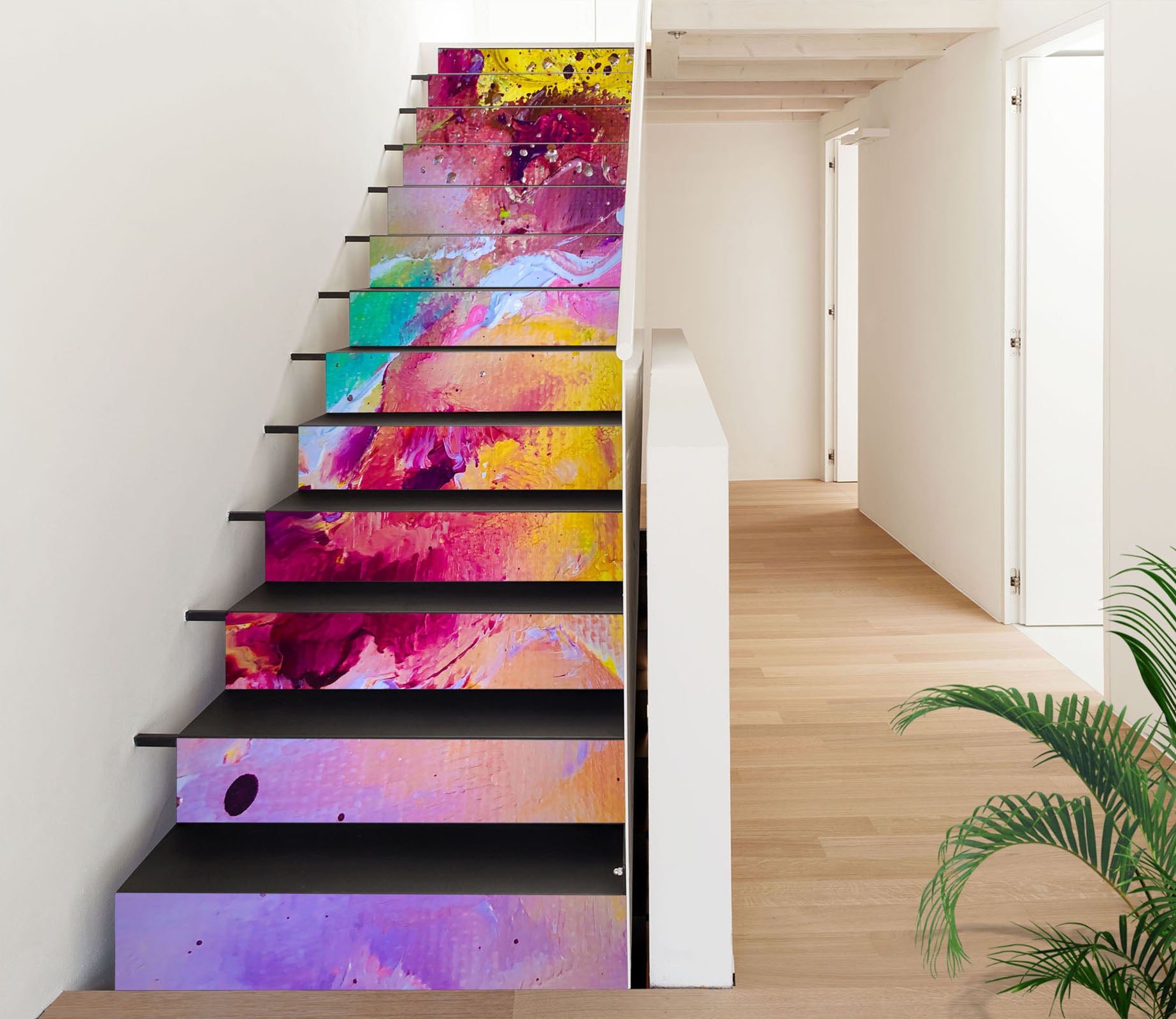 3D Color Painting 2232 Skromova Marina Stair Risers