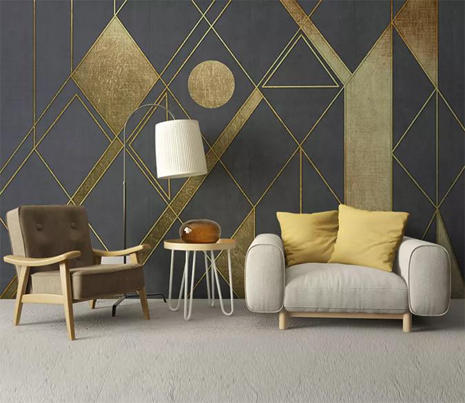 3D Geometric Patterns 430 Wall Murals Wallpaper AJ Wallpaper 2 