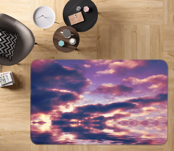 3D Clouds 31176 Non Slip Rug Mat