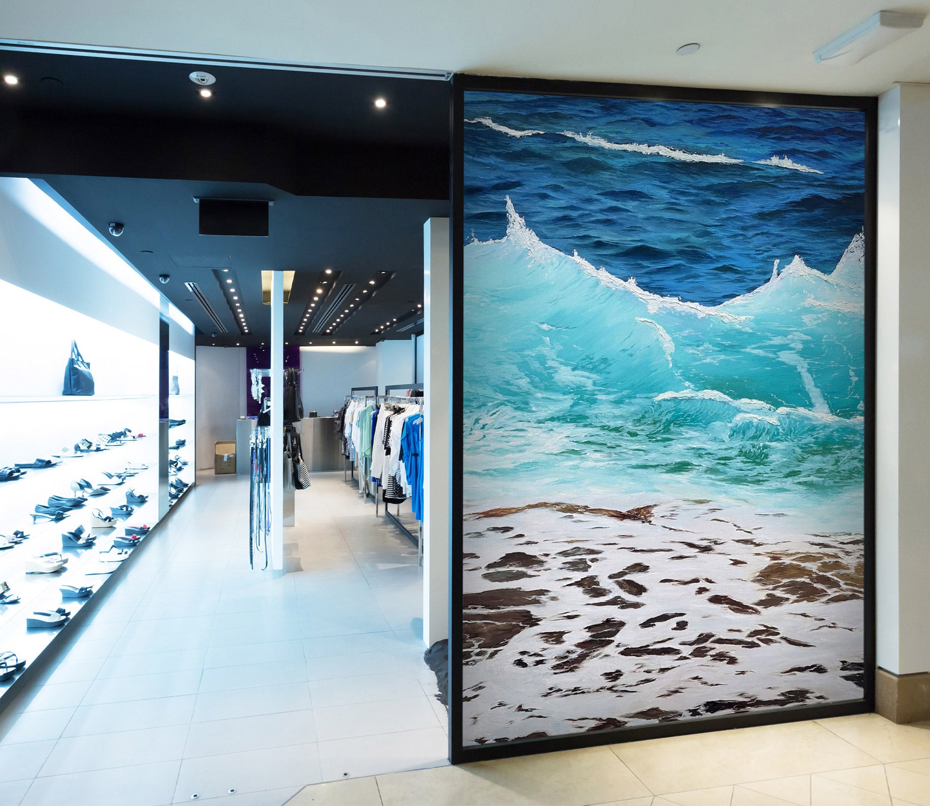 3D Waves 9835 Marina Zotova Wall Mural Wall Murals