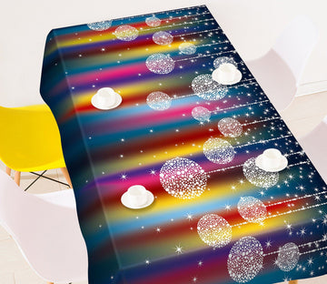 3D Colorful Crystal Ball 36 Tablecloths Tablecloths AJ Creativity Home 