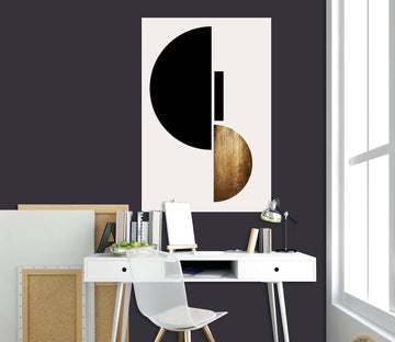 3D Colored Semicircle 212 Boris Draschoff Wall Sticker Wallpaper AJ Wallpaper 2 
