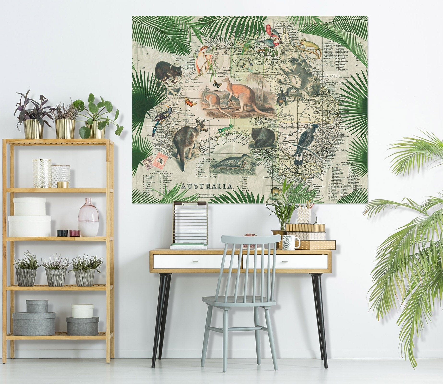 3D Forest Animals 101 Andrea haase Wall Sticker Wallpaper AJ Wallpaper 2 