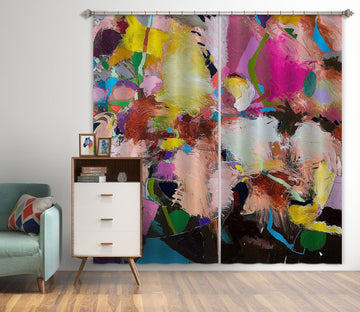 3D Colored Painting 046 Allan P. Friedlander Curtain Curtains Drapes Curtains AJ Creativity Home 