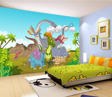 3D Cute Animal 2058 Wall Murals Wallpaper AJ Wallpaper 2 