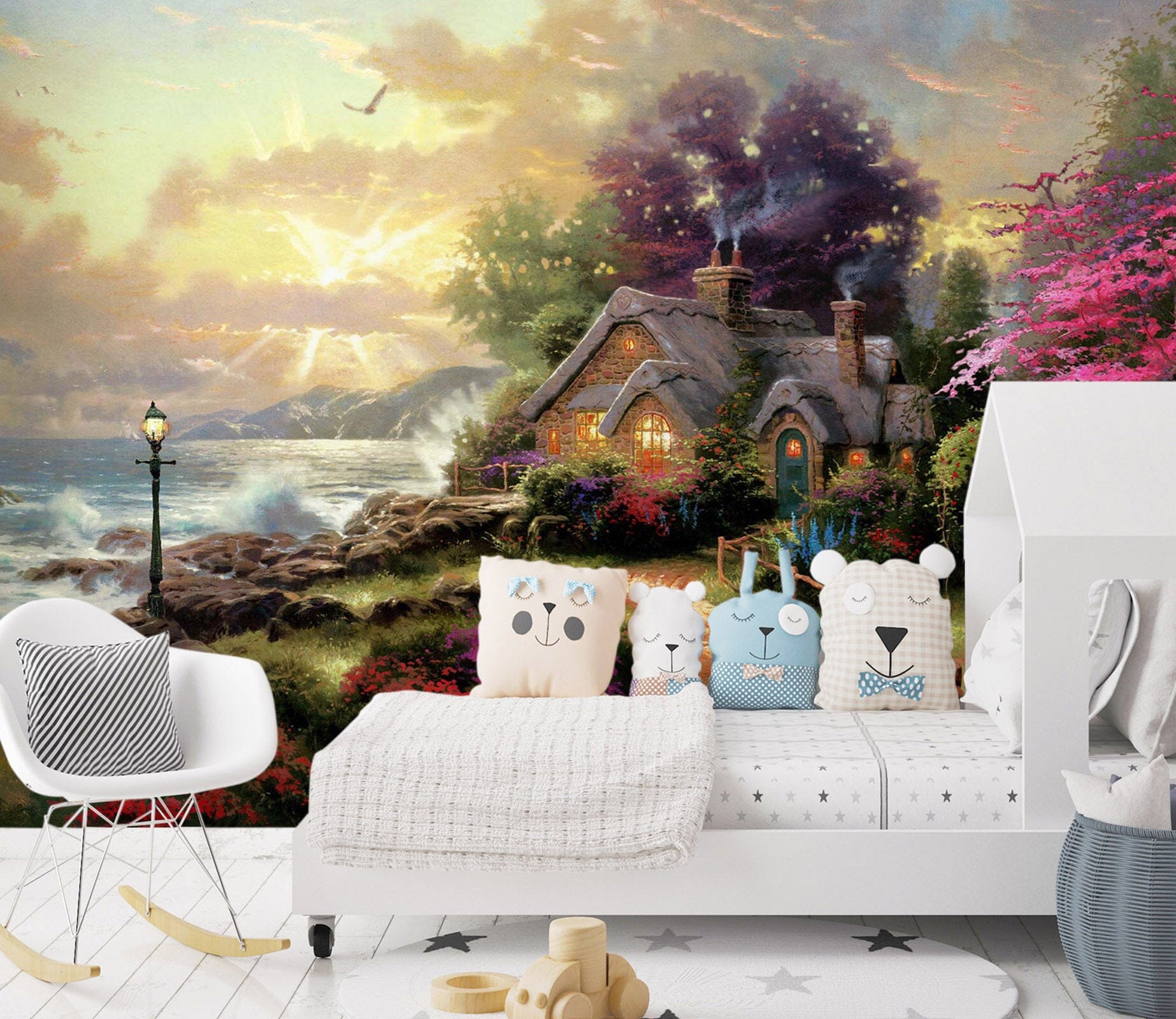 3D Hand Drawn Fairy Tale 017 Wall Murals Wallpaper AJ Wallpaper 2 