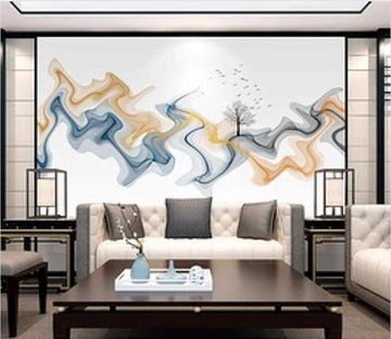 3D Misty Valley 383 Wall Murals Wallpaper AJ Wallpaper 2 