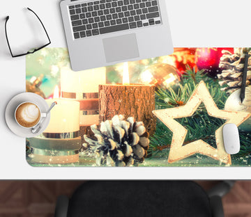 3D Five-Pointed Star Pineta 51181 Christmas Desk Mat Xmas
