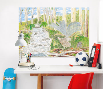 3D Forest Path 020 Michael Sewell Wall Sticker Wallpaper AJ Wallpaper 2 