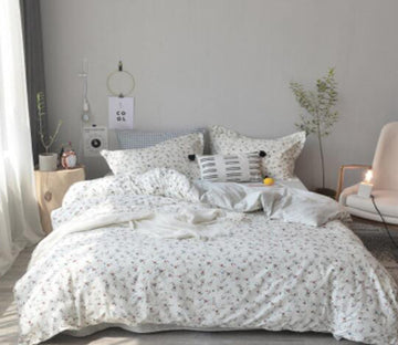 3D Floral 14138 Bed Pillowcases Quilt