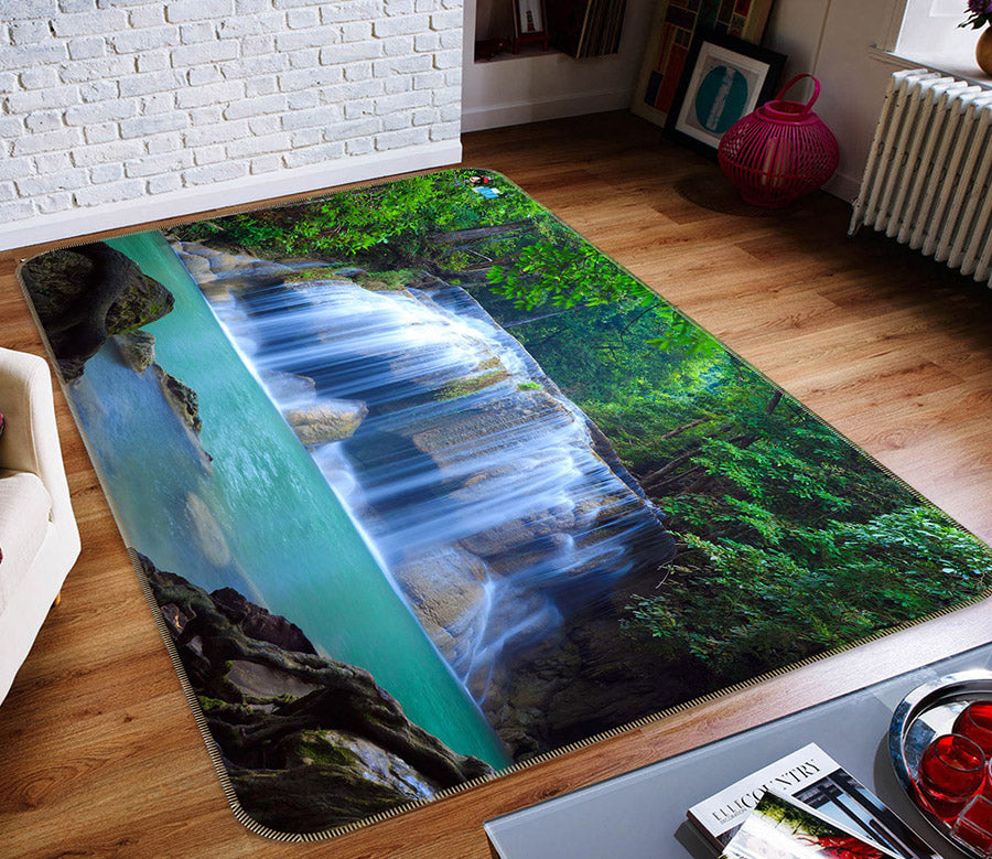 3D Waterfall 66083 Non Slip Rug Mat