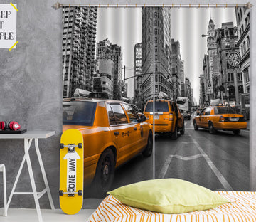 3D Taxi Highway 015 Assaf Frank Curtain Curtains Drapes