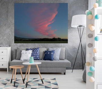 3D Pink Clouds 129 Jerry LoFaro Wall Sticker Wallpaper AJ Wallpaper 2 