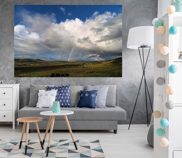 3D Grassland Clouds 116 Jerry LoFaro Wall Sticker Wallpaper AJ Wallpaper 2 