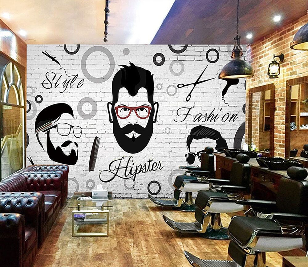 3D Barber 1447 Barber Shop Wall Murals Wallpaper AJ Wallpaper 2 