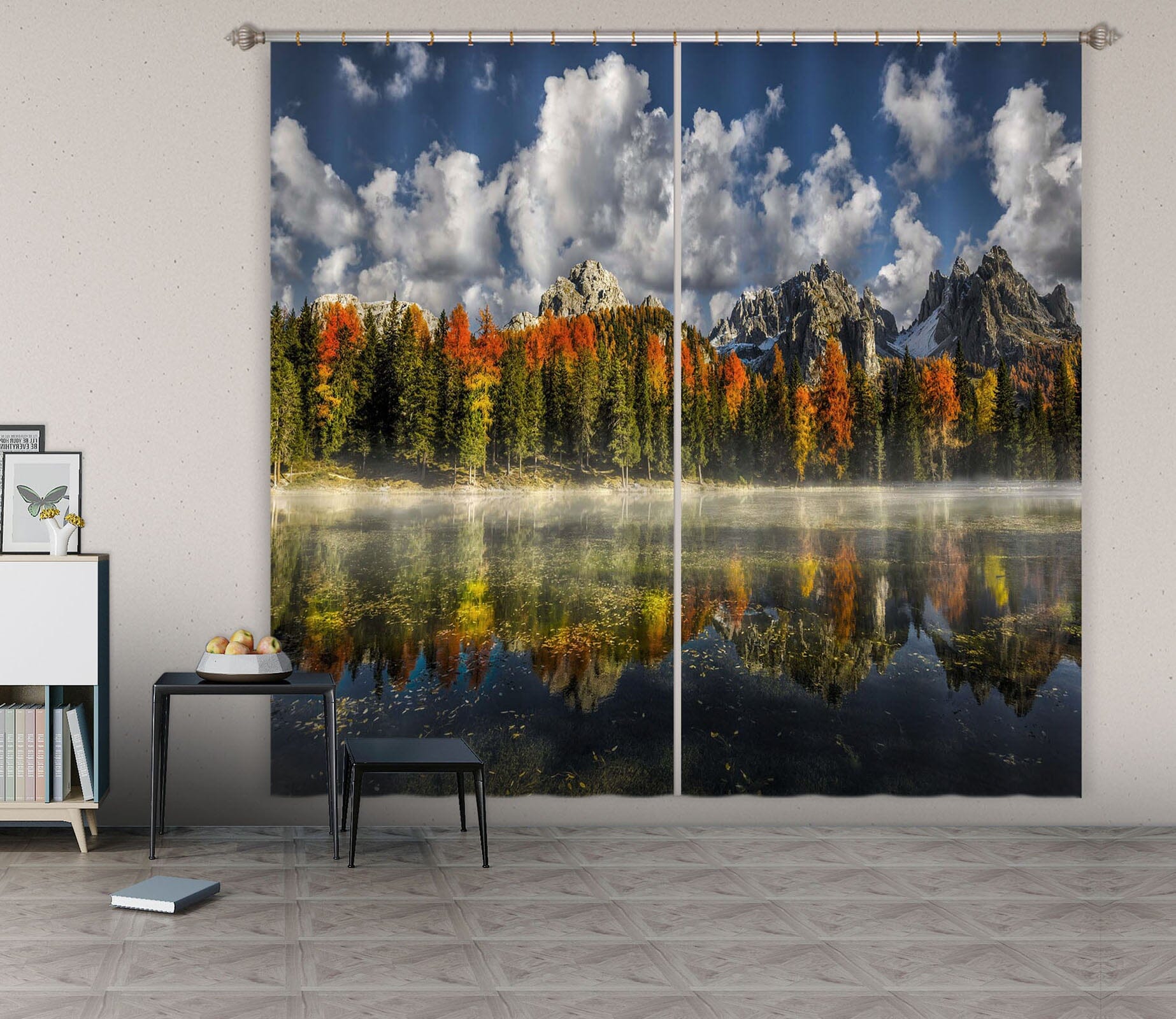 3D Valley River 135 Marco Carmassi Curtain Curtains Drapes Curtains AJ Creativity Home 