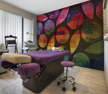 3D Color Geometry 1407 Shandra Smith Wall Mural Wall Murals Wallpaper AJ Wallpaper 2 