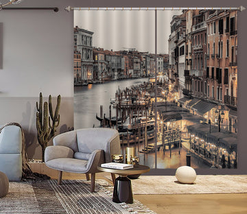 3D Venice City 6314 Assaf Frank Curtain Curtains Drapes