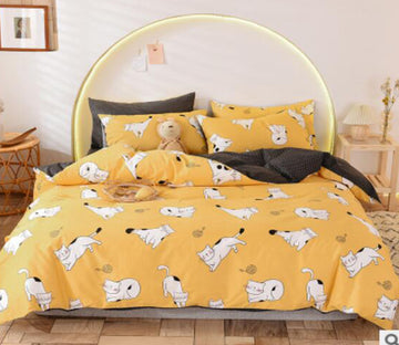 3D Cat Pattern 20191 Bed Pillowcases Quilt