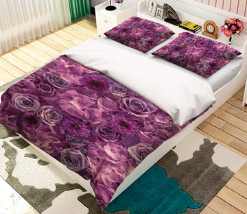 3D Purple Garden 7127 Assaf Frank Bedding Bed Pillowcases Quilt Cover Duvet Cover