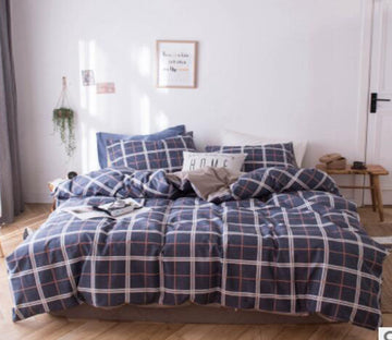 3D Lattice 15164 Bed Pillowcases Quilt