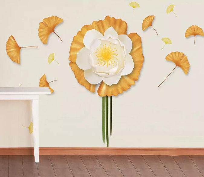 3D Flower Leaves 941 Wall Murals Wallpaper AJ Wallpaper 2 