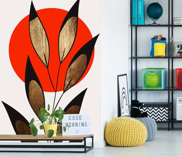 3D Sun Leaves 1423 Boris Draschoff Wall Mural Wall Murals Wallpaper AJ Wallpaper 2 