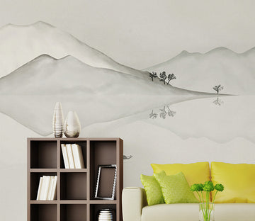 3D Sketch Valley WG185 Wall Murals