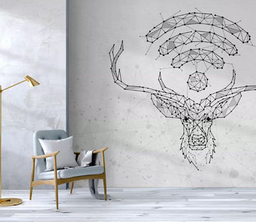 3D Sheep Head 2172 Wall Murals Wallpaper AJ Wallpaper 2 